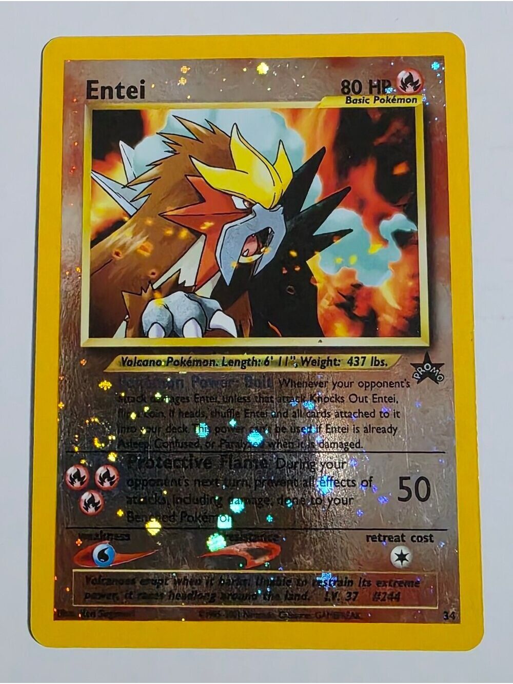 Pokemon Entei Card - Picture 6 of 7